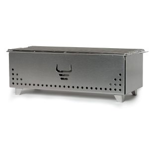 Yak Charcoal Grill, Brushed Steel