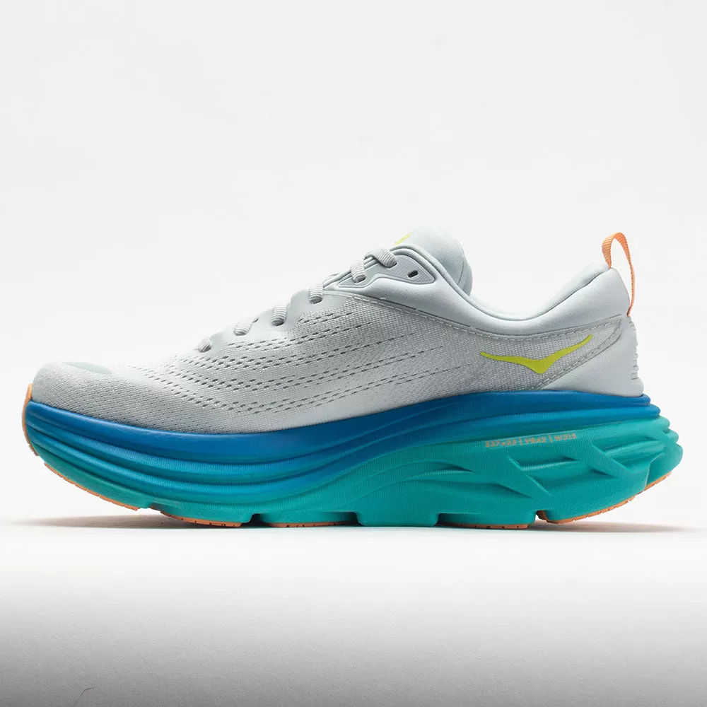 Men's Bondi 8 Running Shoes - Ice Flow/Bit of Blue - Image 2