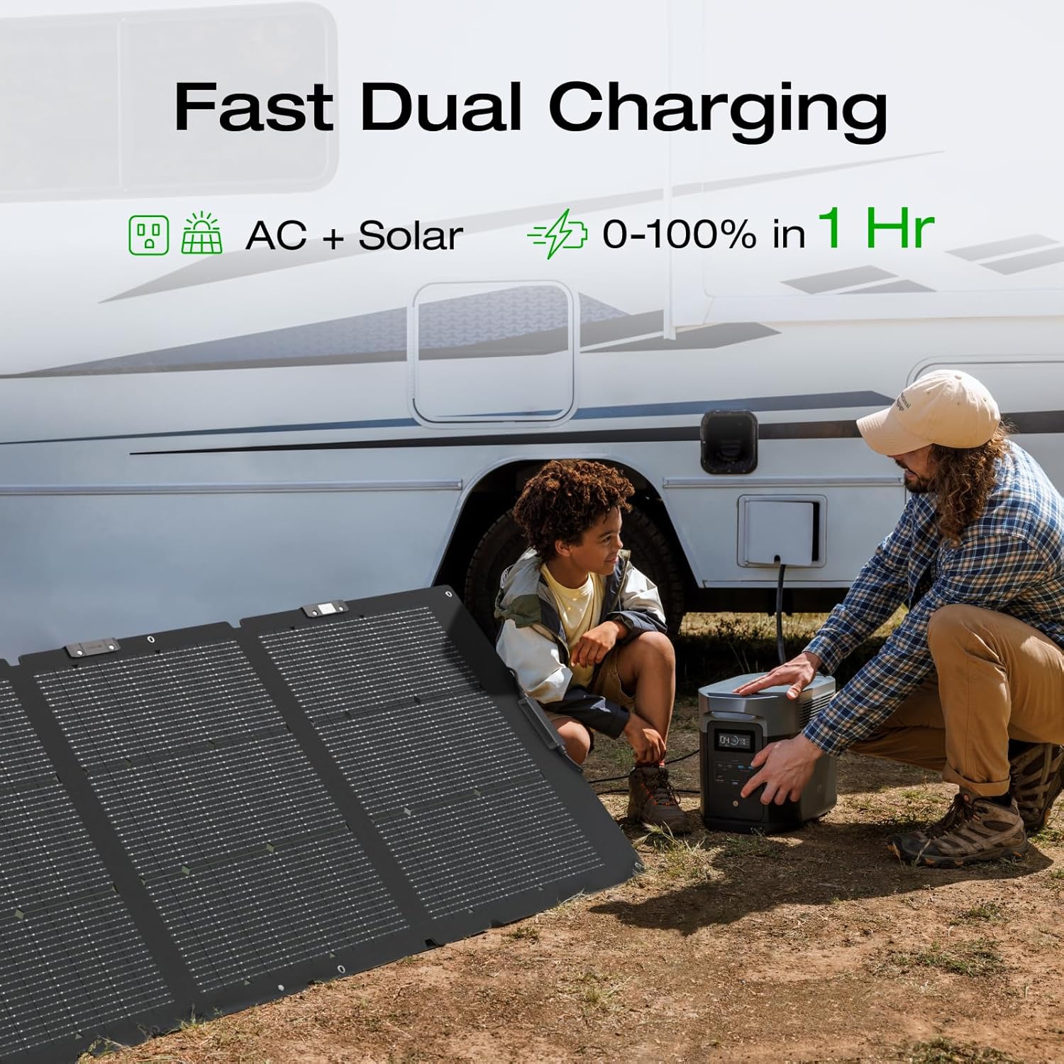 2400W Portable Power Station with Solar Generator Function - Image 32
