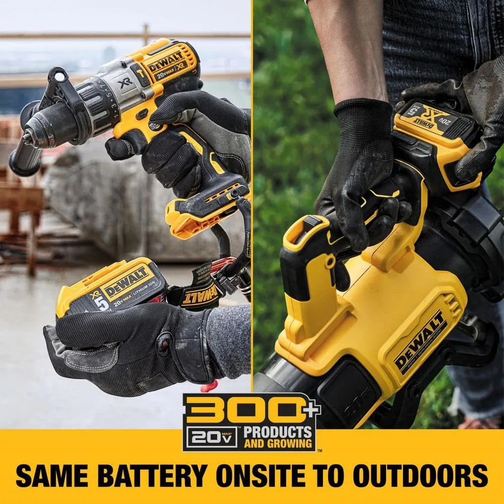 DW 20V MAX Cordless Battery Powered String Trimmer & Leaf Blower Combo - Image 13
