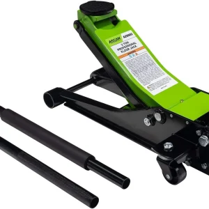 Tools 3 Ton (6,000 lbs.) Steel Floor Jack Quick Rise Dual Piston Pump Low Profile, Car Jack, Truck Jack, Service Jack, Farm Jack (A20002_A20003)