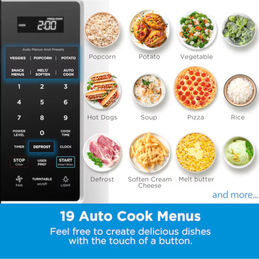 Midea Over-the-Range Microwave 1.7 Cu. Ft. Stainless Steel - Image 6