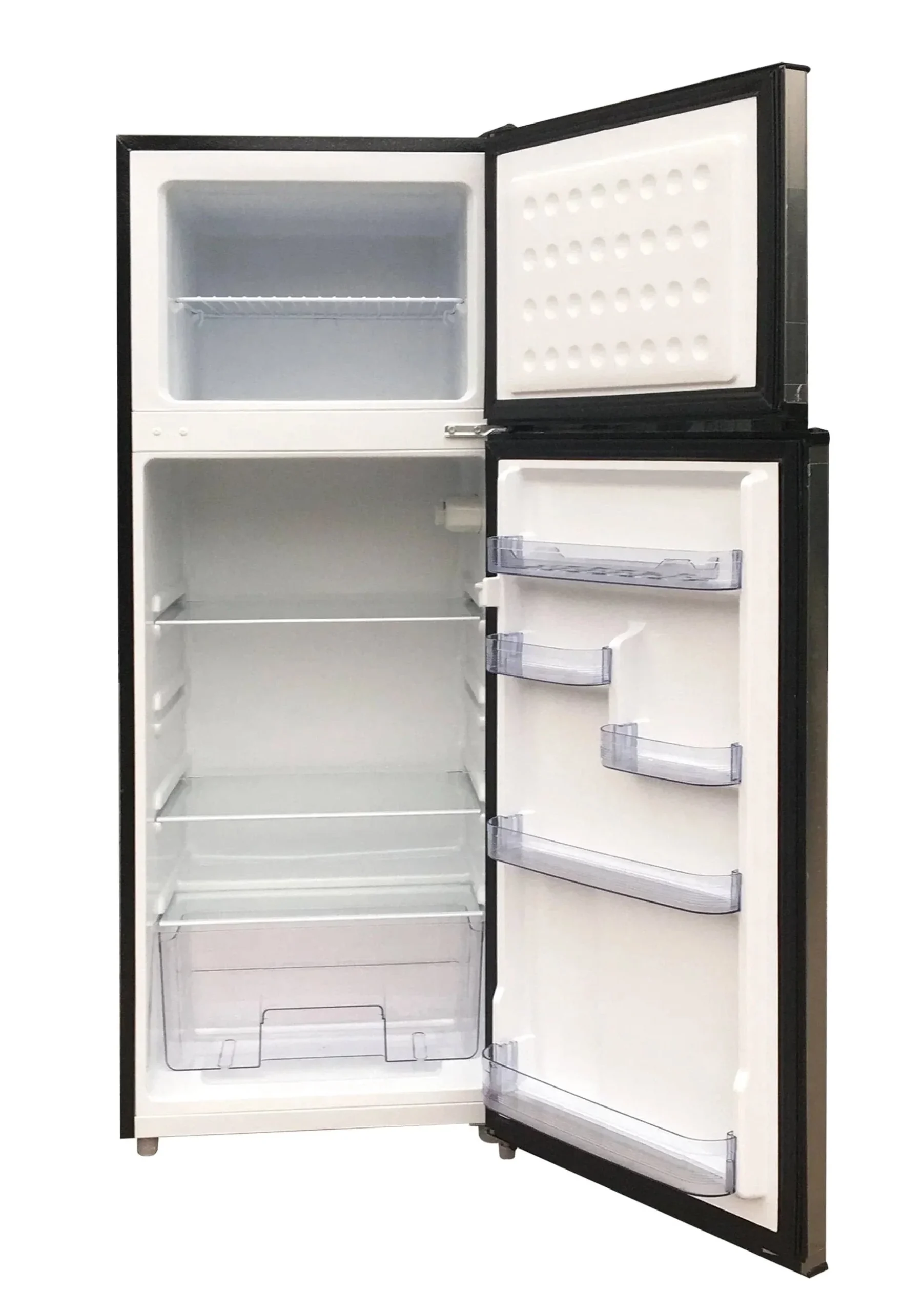 7.5 Cu Ft Top-Freezer Refrigerator, Platinum Series Stainless Look - EFR780-6COM - Image 3