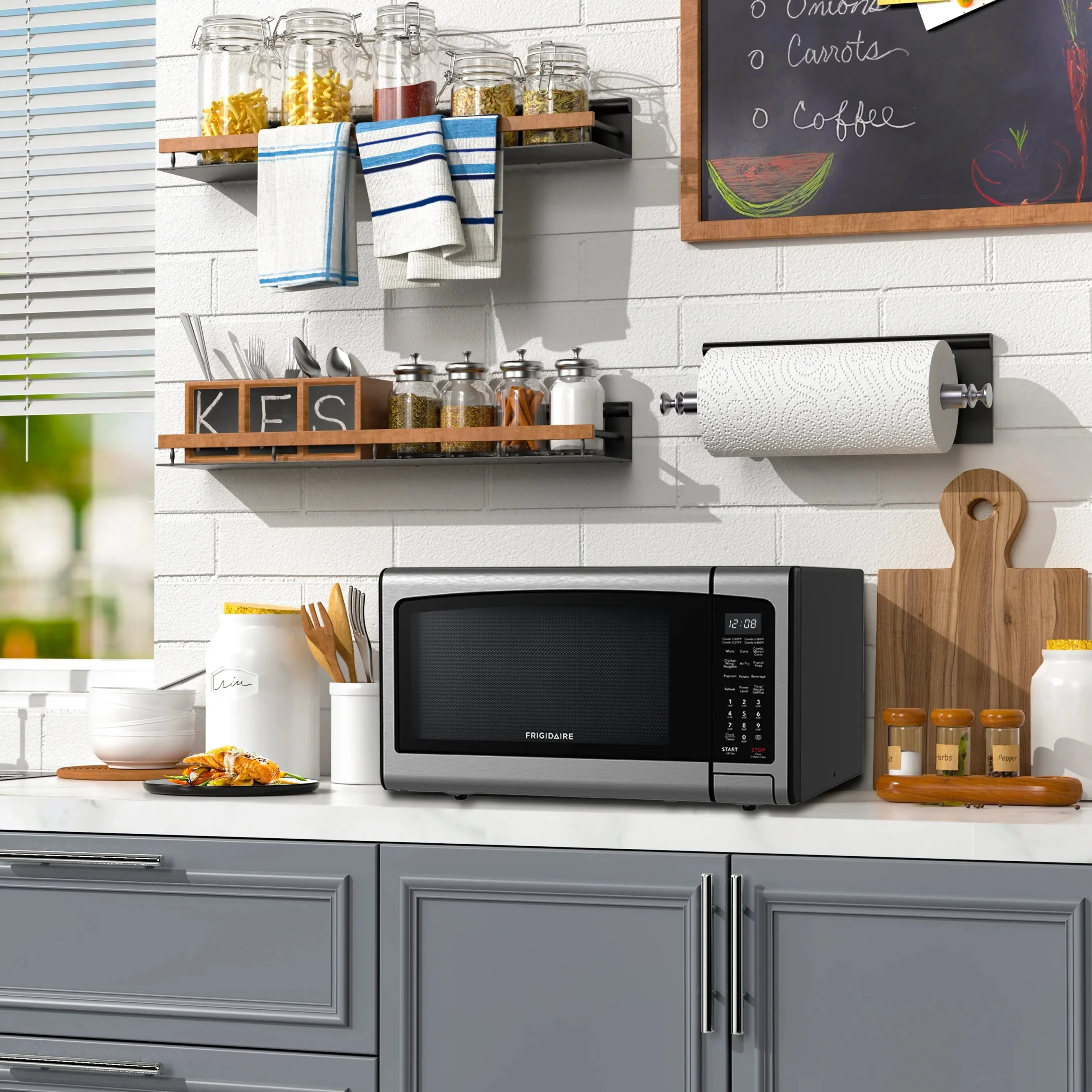 Frigidaire 3-In-1 Countertop Microwave Oven With Air Fryer And Convection, 1.1 Cu. Ft., Stainless Steel - Image 9