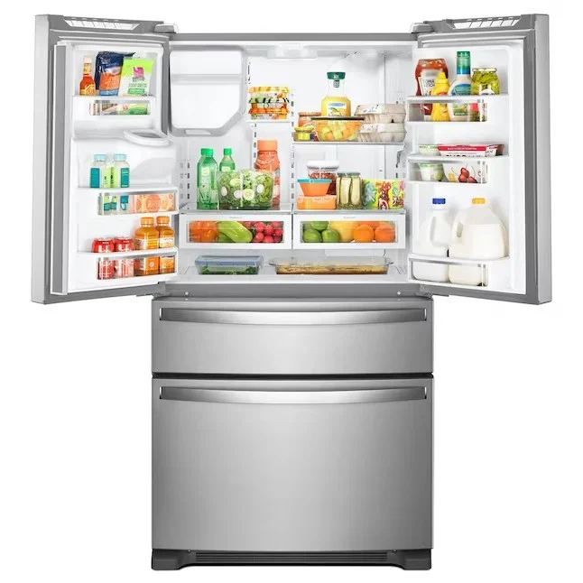 Whirlpool 24.5-cu ft 4-Door French Door Refrigerator With Ice Maker - ENERGY STAR - Image 2
