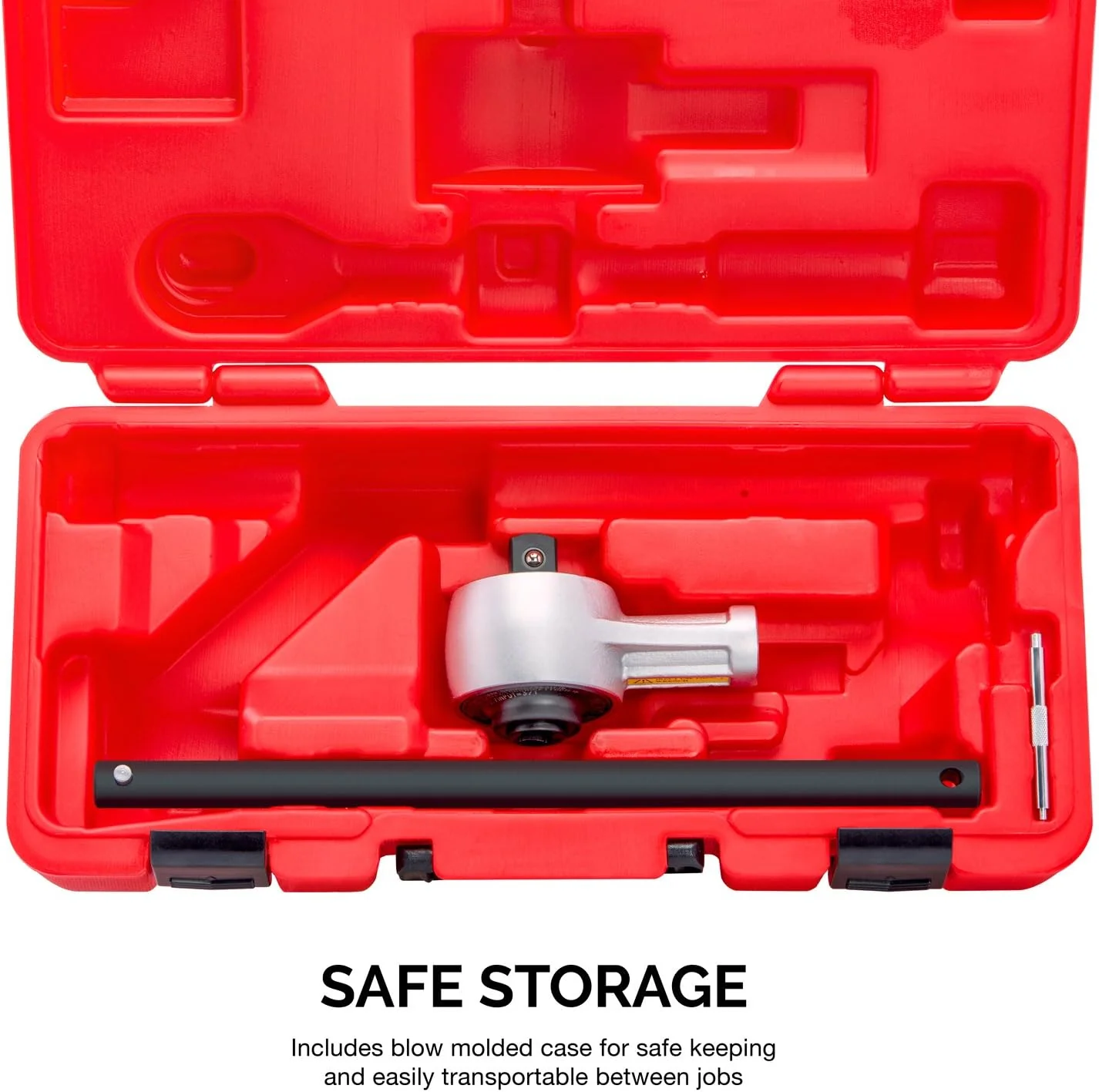 PRO 03715B 1/2" Drive Torque Wrench, 1100 Foot-Pound Heavy Duty Torque Multiplier Wrench, Cr-Mo and Chrome-Vanadium - Image 5