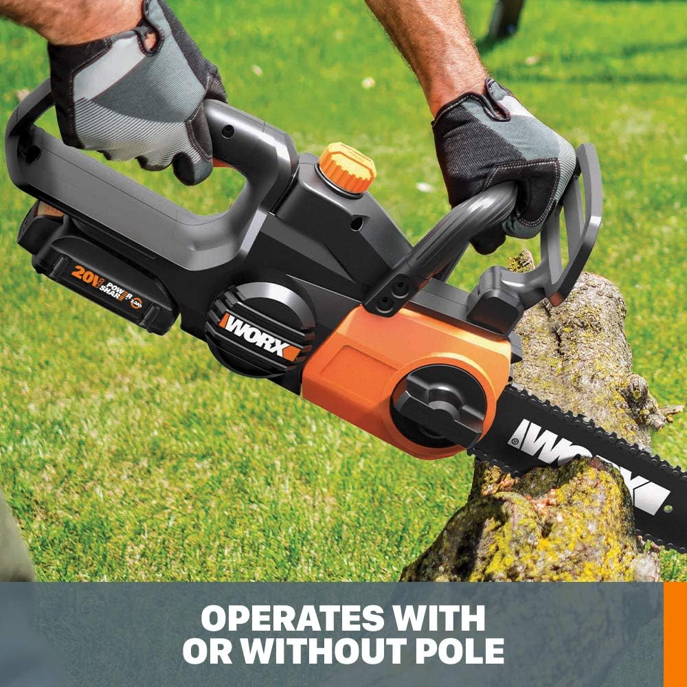 20V GT Revolution 12" 4.0Ah Cordless String Trimmer & Turbine Leaf Blower Power Share Combo Kit - WG930.3 (Batteries & Charger Included) - Image 12