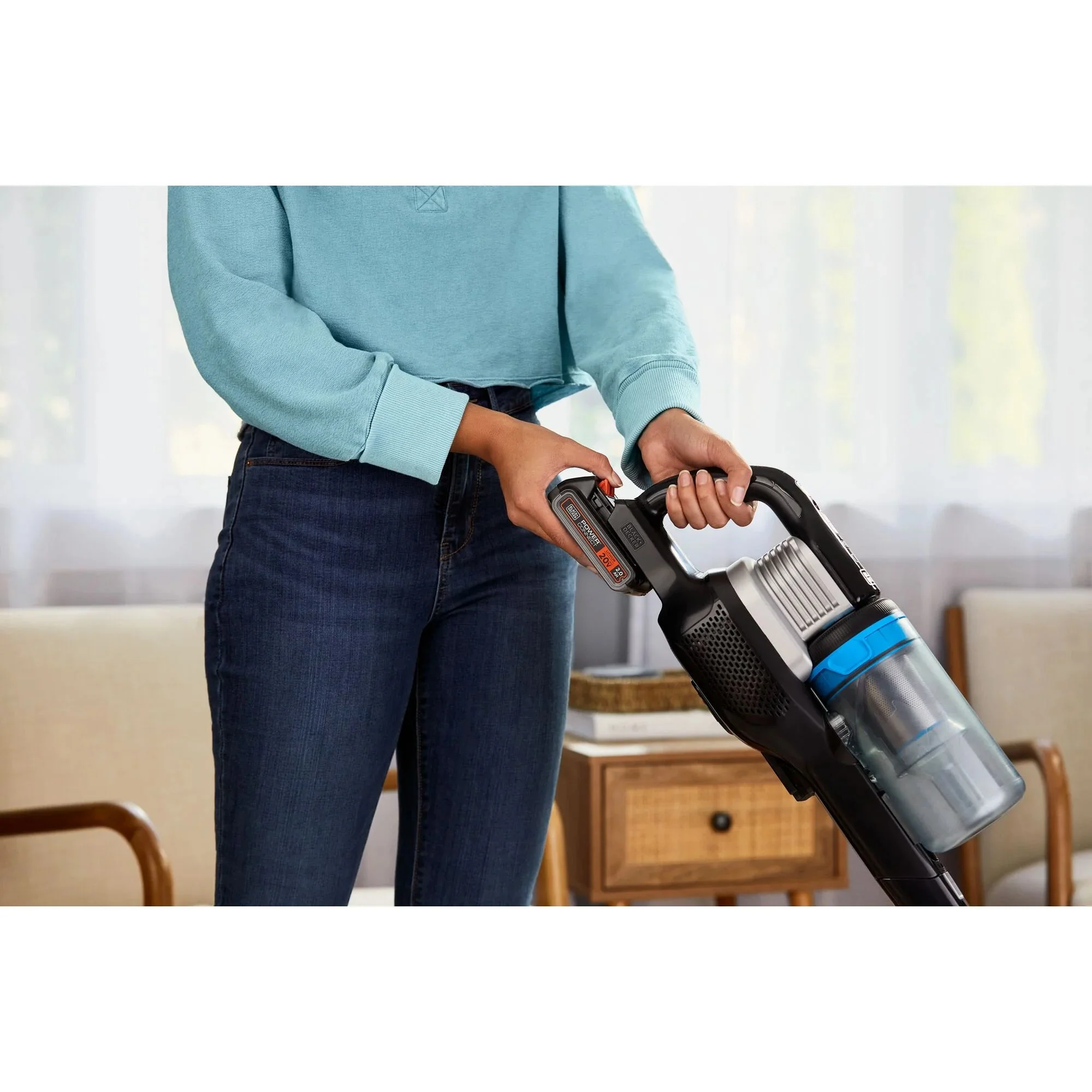 BLACK+DECKER POWERSERIES Extreme MAX 20V MAX Cordless Stick Vacuum - BHFEB520D1 - Image 23