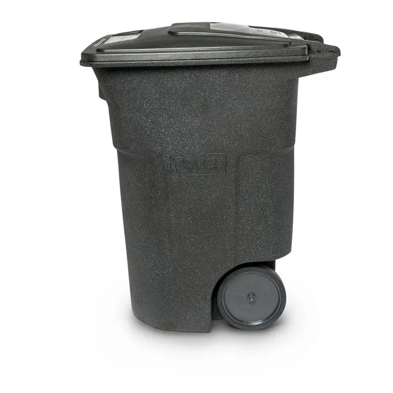 Toter 96-Gallon Wheeled Trash Can With Secure Lid - Image 4