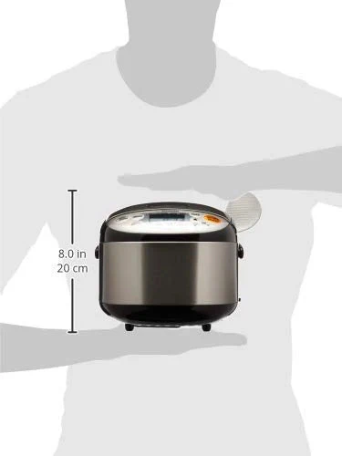 Zojirushi Rice Cooker & Warmer, 3-Cups, Stainless Black - Image 3