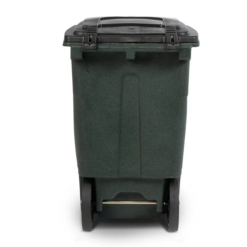 Toter 48 Gallon Trash Can With Smooth Wheels And Lid - ANA48-51406 - Image 7