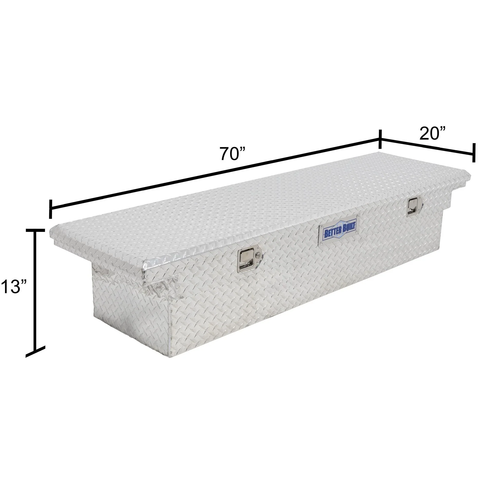 Better Built 70 Crown Series Low Profile Crossover Truck Tool Box - Image 10