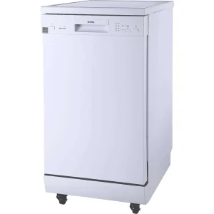 Danby 18 in Portable Dishwasher, 8 Place Settings - DDW1805EWP