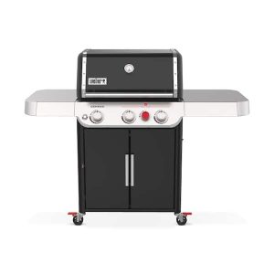 Genesis E - 325s 3 - Burner Propane Gas Grill in Black with Built - in Thermometer