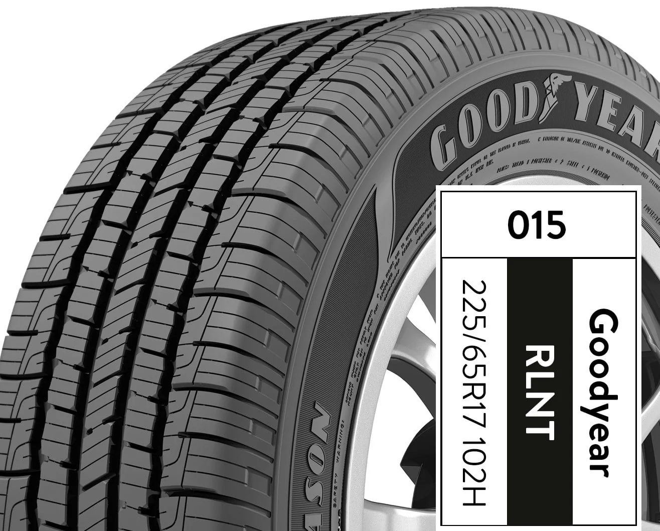 Goodyear Reliant All - Season 225/65R17 102H All - Season Tire - Image 6