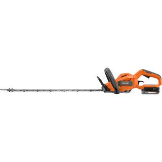 RIDGID 18V Brushless Cordless Battery 22 in. Hedge Trimmer with 2.0 Ah Battery and Charger R01401K - Image 12