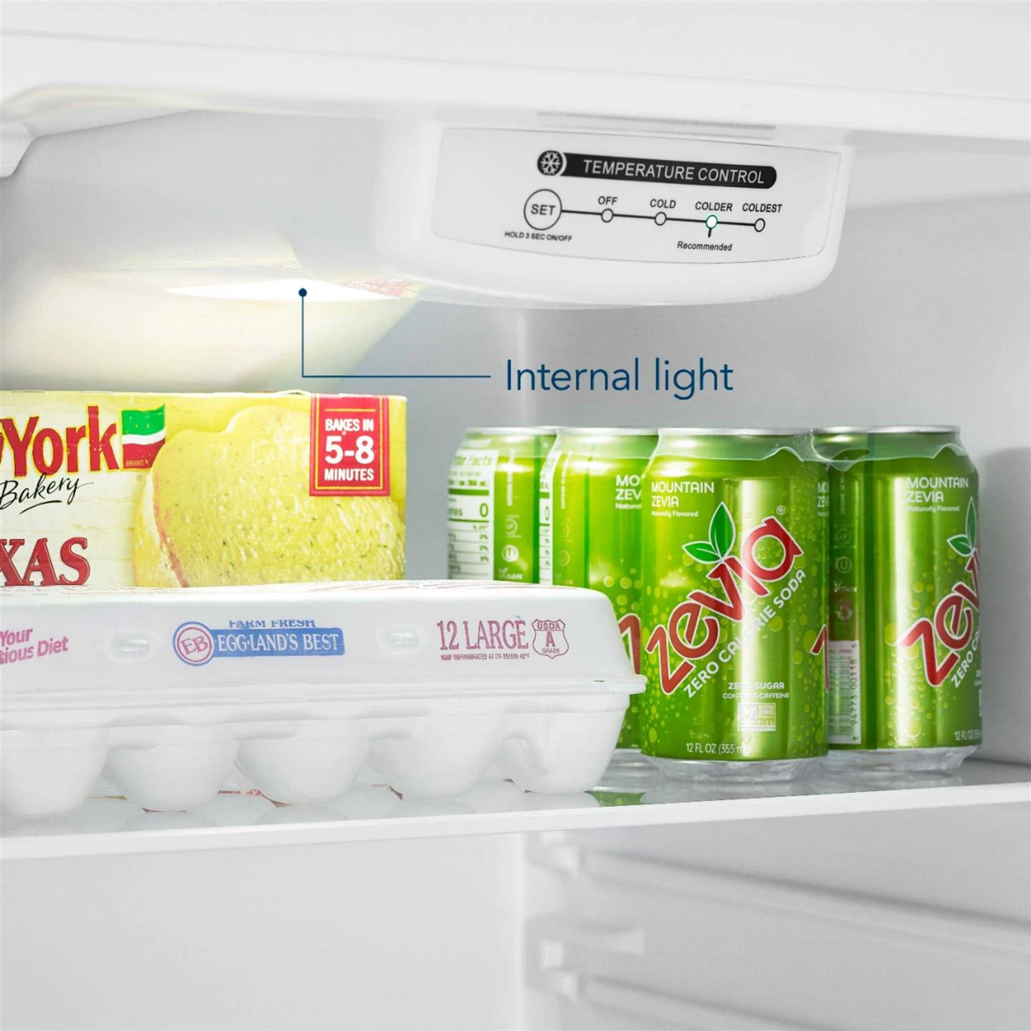 Insignia 10 Cu. Ft. Top-Freezer Refrigerator With Reversible Door - NS-RTM10SS2 - Image 3