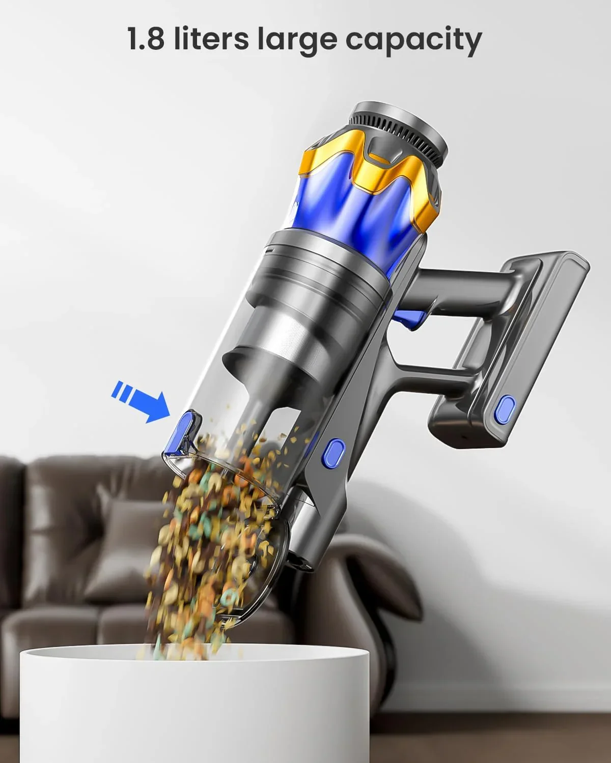 Cordless Stick Vacuum Cleaner - 650W 55KPA 70Mins - Image 7