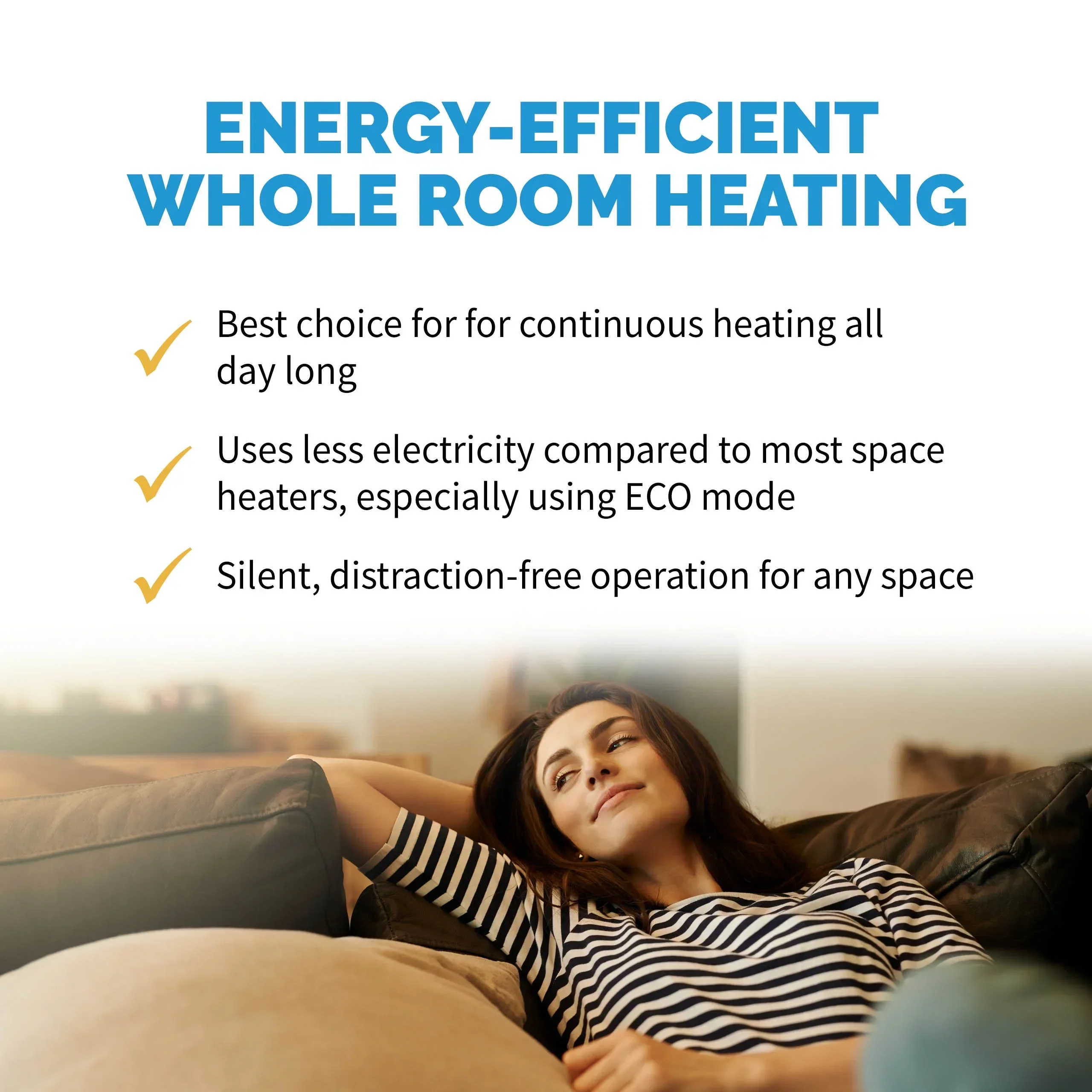 Newair Electric Oil-Filled Freestanding Space Heater, 162 sq. ft. - Image 4