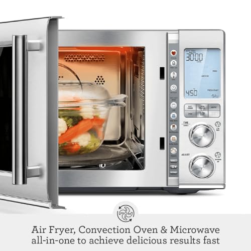 Breville Combi Wave 3 in 1 Microwave, 1.1 Cubic Feet, Black Stainless Steel - BMO870BST1BUS1 - Image 3