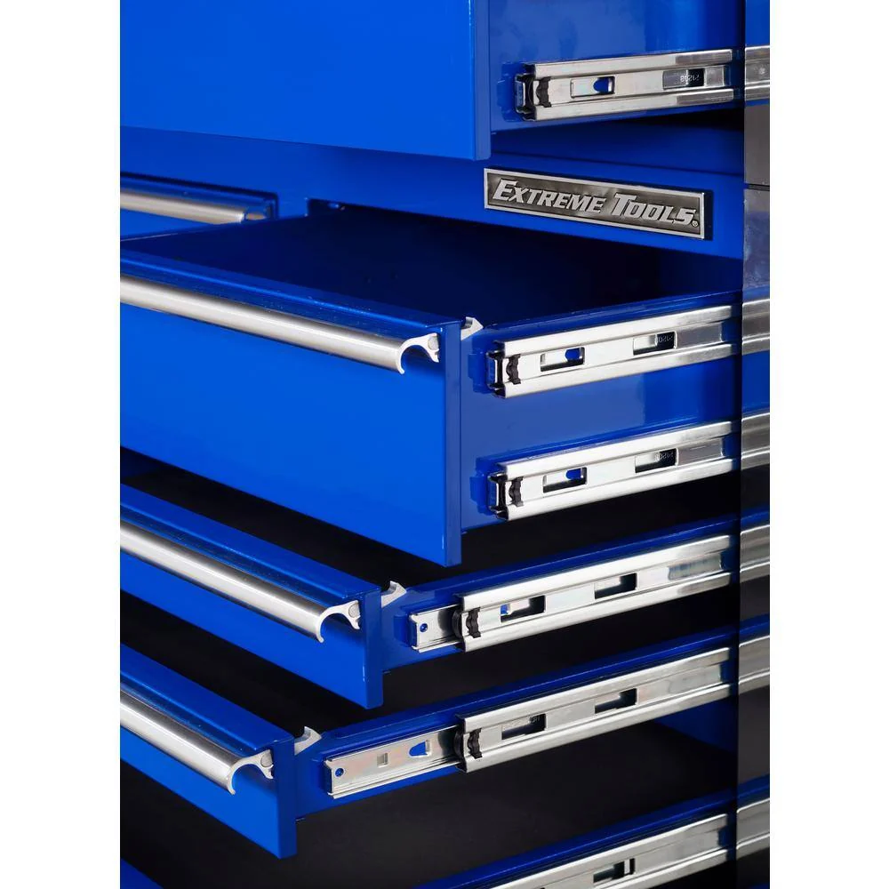 55-Inch 12-Drawer Roller Cabinet Tool Chest - Model THD552112RCBL - Image 4