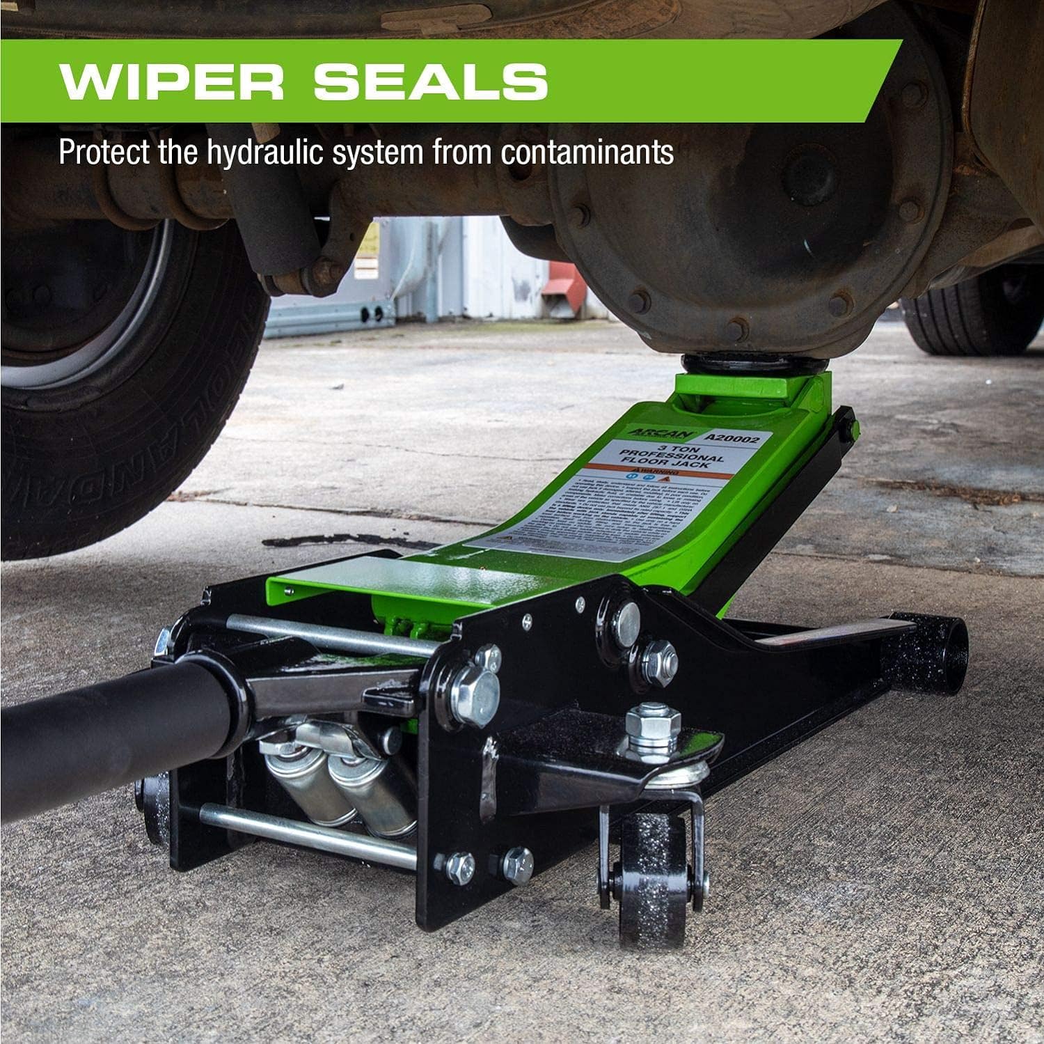 Tools 3 Ton (6,000 lbs.) Steel Floor Jack Quick Rise Dual Piston Pump Low Profile, Car Jack, Truck Jack, Service Jack, Farm Jack (A20002_A20003) - Image 5