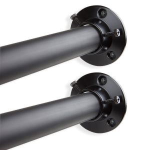 Rod Desyne 1 in. Adjustable Room Divider Rod and Socket Set