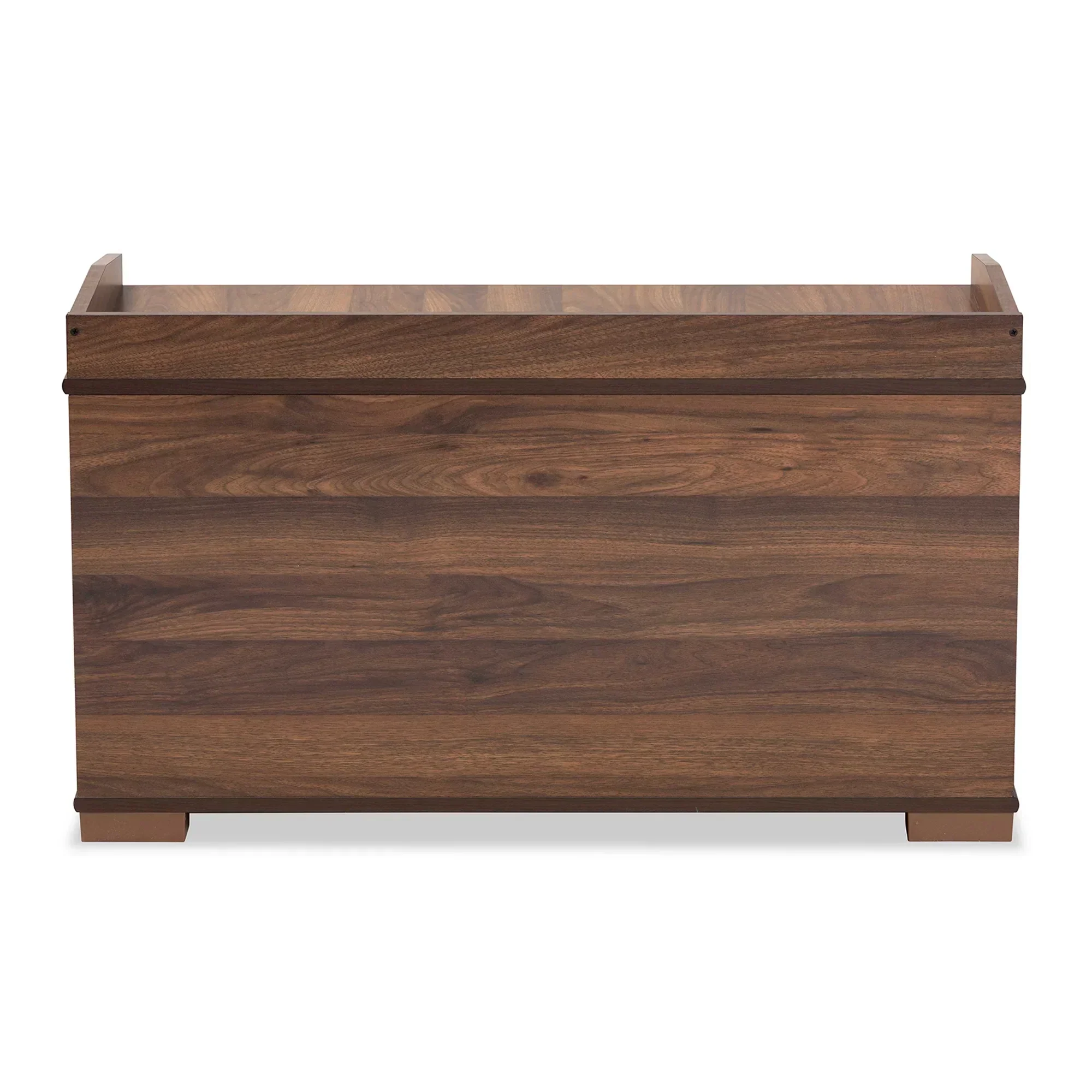 Baxton Studio Cat Litter Box Cover House, Walnut Brown, 35.40 x 18.90 x 20.10 in - Mariam - Image 3