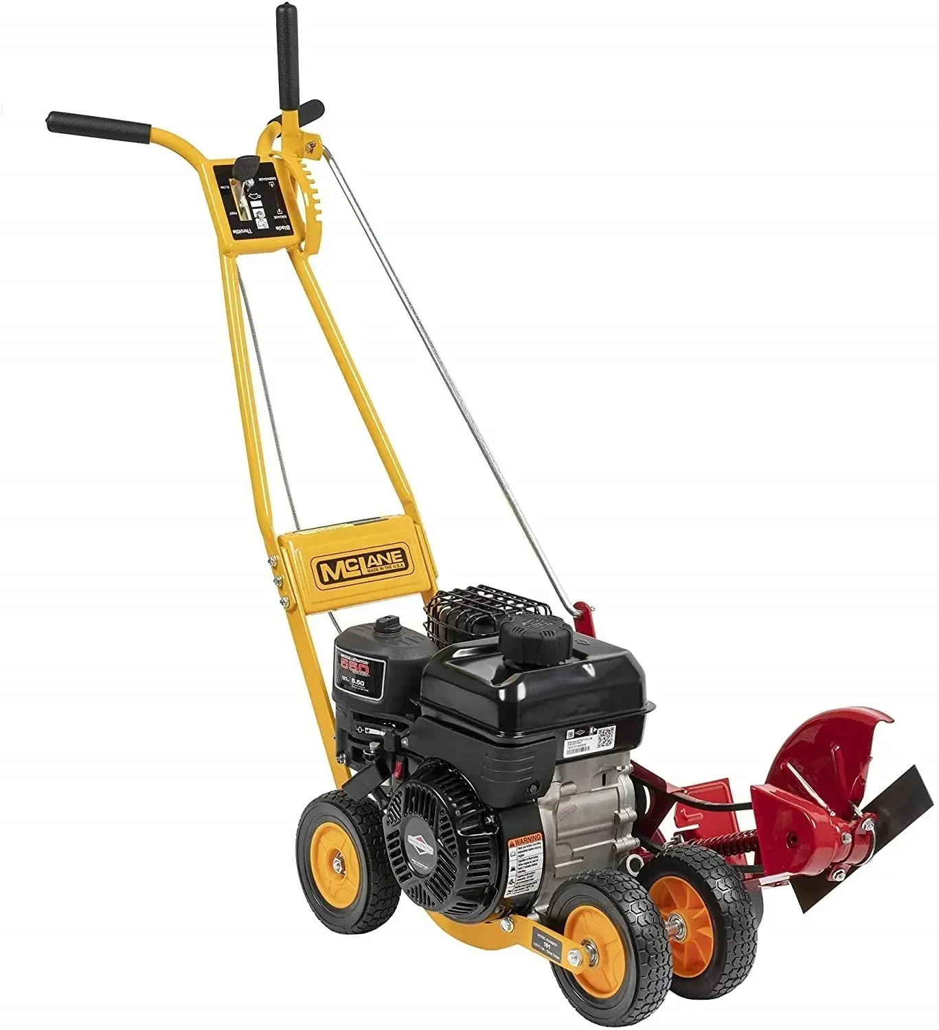 101-5.5GT-7Gas Powered Lawn Edger, 5.50 Gross Torque/3.5 HP B&S Engine 7 Wheels - Image 7