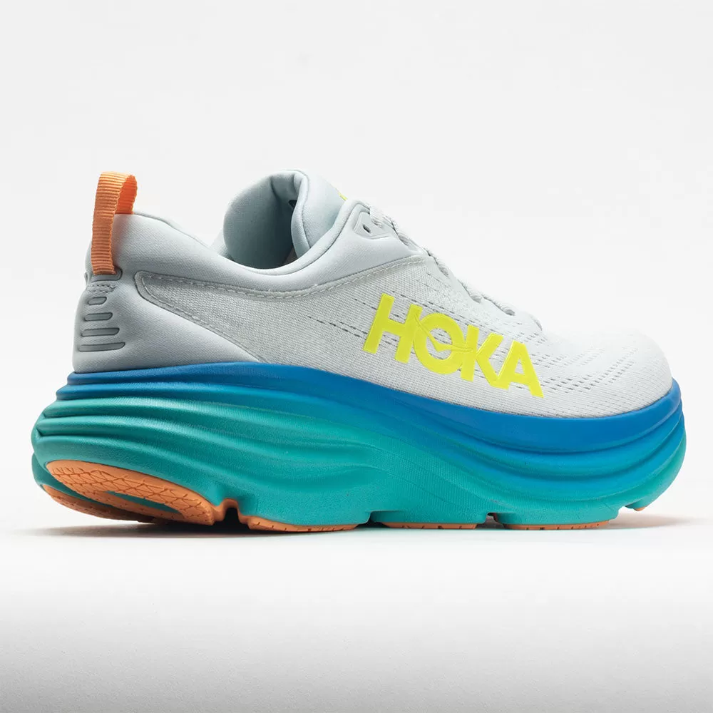 Men's Bondi 8 Running Shoes - Ice Flow/Bit of Blue - Image 6