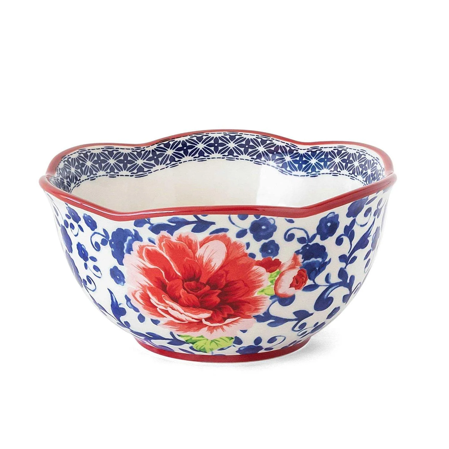 The Pioneer Woman 12-Piece Heritage Floral Stoneware Dinnerware Set - Image 2