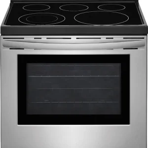 Frigidaire 30in Stainless Steel Electric Range - Freestanding Oven And Cooktop Combo