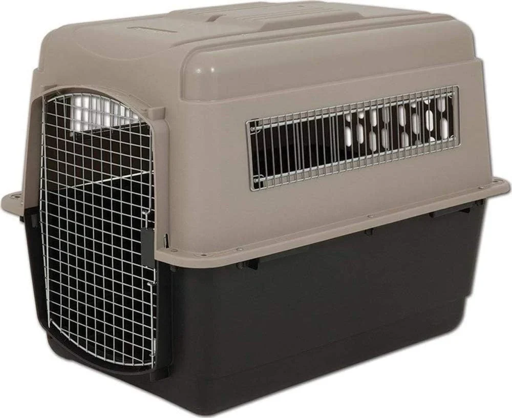 Petmate Ultra Vari Dog Travel Kennel, 48 in Long, 90 to 125 lbs - Taupe Black - Image 7
