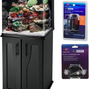 BIOCUBE 32 Gallon Glass Aquarium Tank And Stand Kit - LED