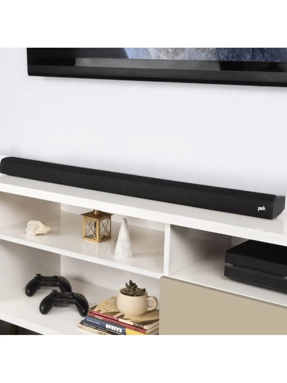 Polk Audio Signa S2 Low Profile TV Sound Bar, Works with 4K & HD TVs, Wireless Subwoofer, Includes HDMI & Optical Cables, Bluetooth Enabled, Black - Image 10