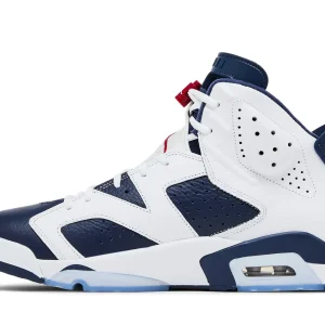 Jordan Air Jordan 6 Retro Olympic 2024 White/Varsity Red/Midnight Navy - CT8529 164