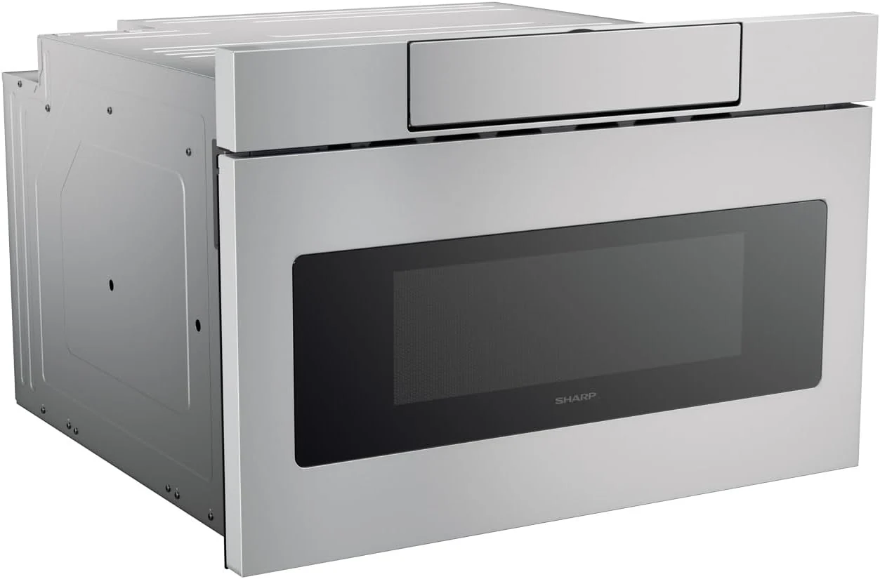 SHARP Microwave Drawer Oven, 24-inch, 1.2 Cubic Feet, 950 Watt - SMD2470ASY - Image 3
