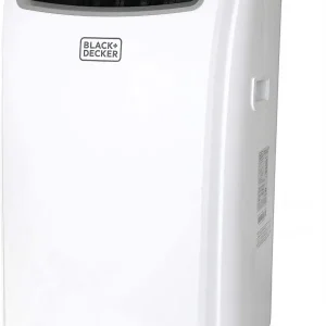 BLACK+DECKER Portable Air Conditioner With Heat, 14,000 BTU, White