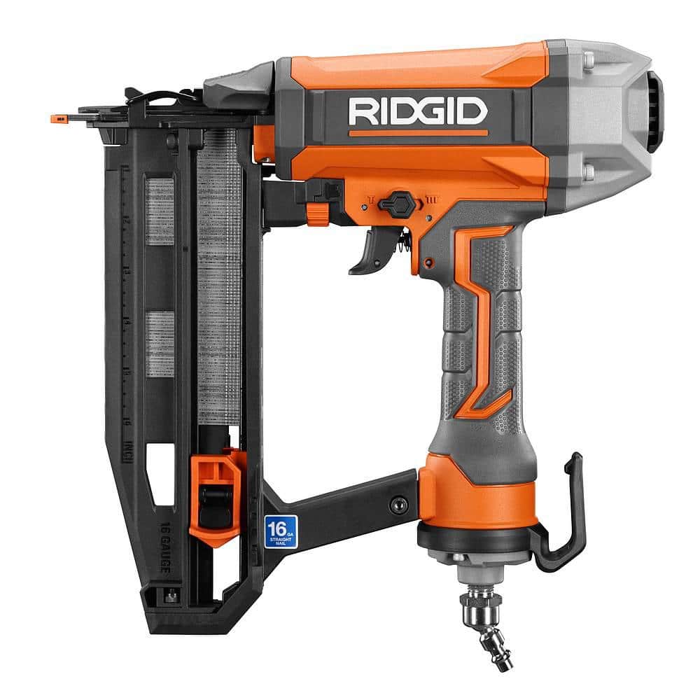 6 Gal. Portable Electric Pancake Air Compressor w/ 18GA Brad Nailer, 16GA Straight Finish Nailer, & 18GA Finish Stapler R69603FK - Image 5