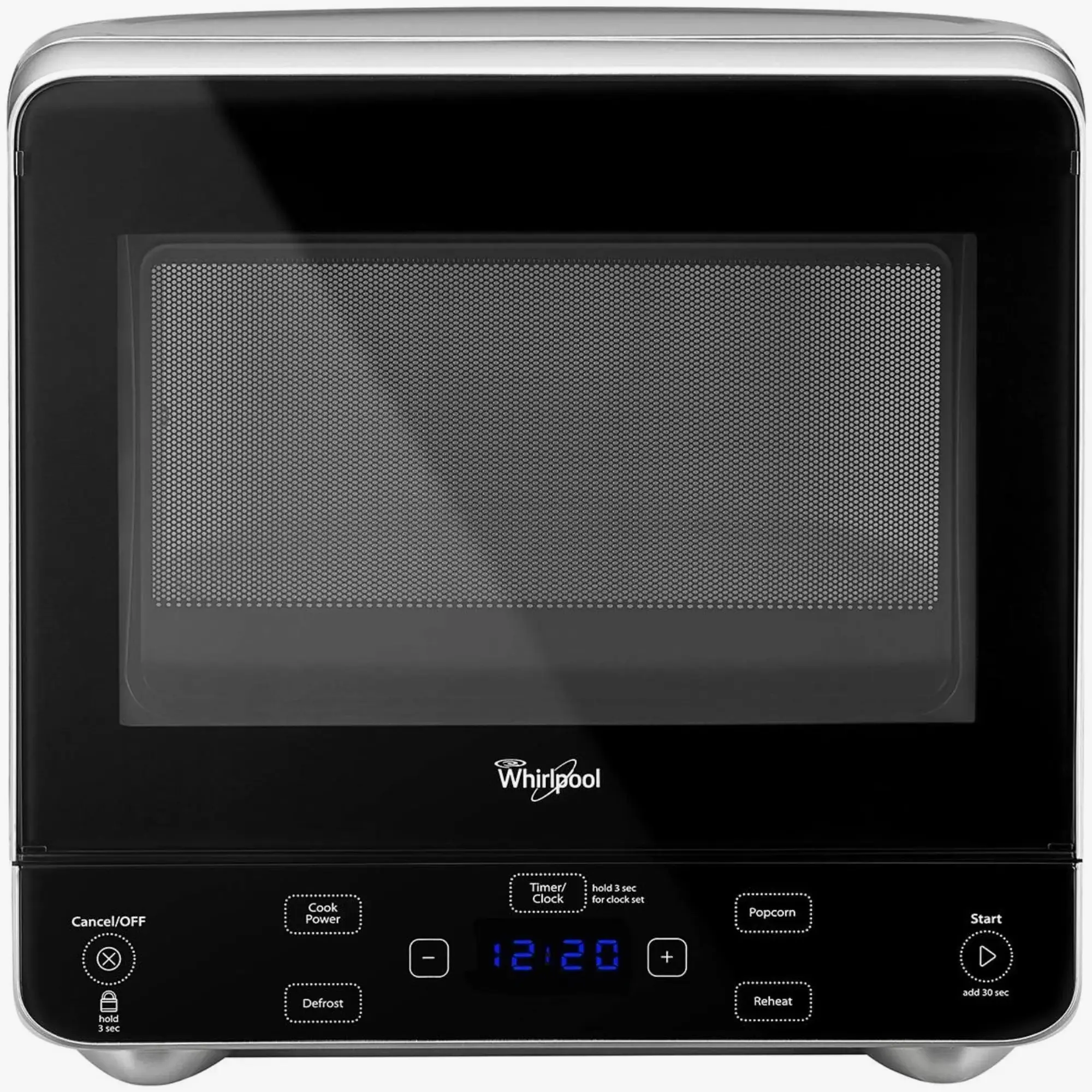 Whirlpool 0.5 Cu. Ft. Silver Countertop Microwave - WMC20005YD