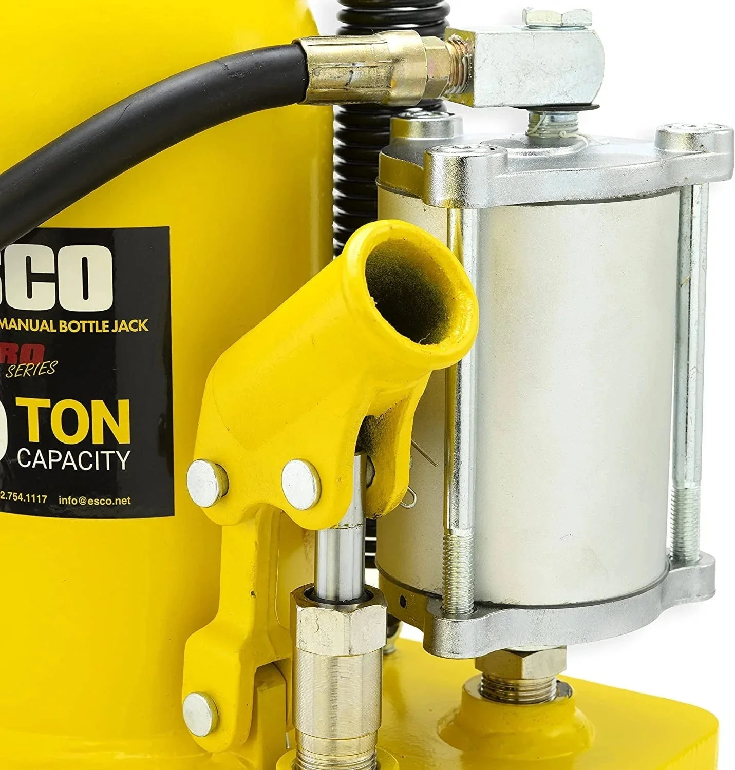 ESCO 30 Ton Pro Series Air Hydraulic Bottle Jack – Heavy Duty Lifting for Automotive and Industrial Use - Image 13