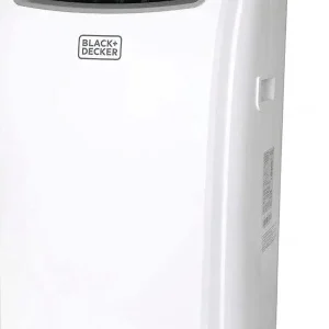 BLACK+DECKER 14,000 BTU Portable Air Conditioner With Heat And Remote Control - White