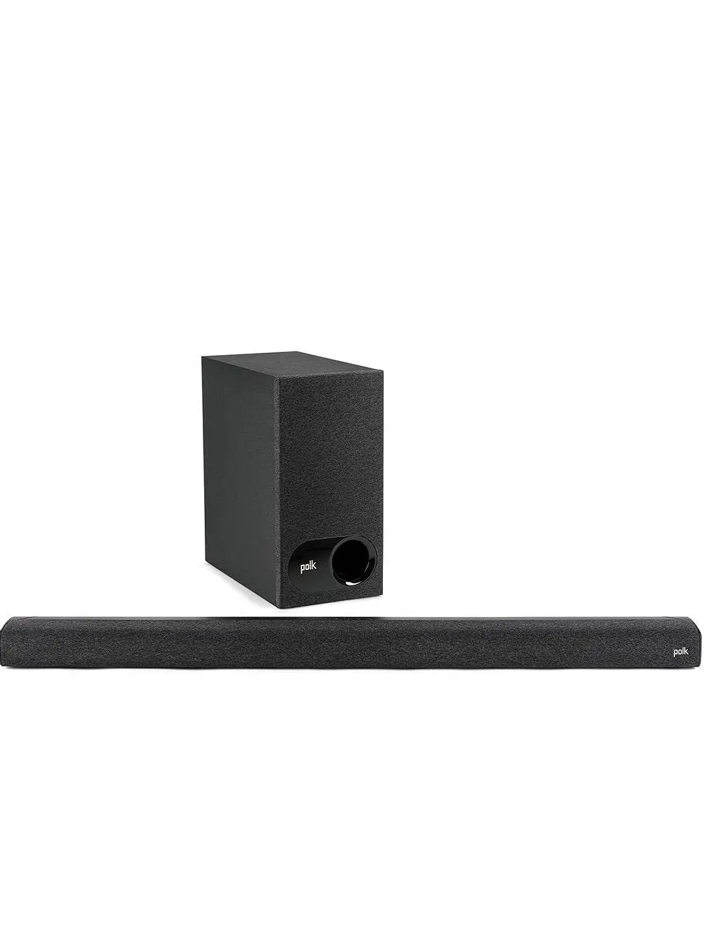 Polk Audio Signa S2 Low Profile TV Sound Bar, Works with 4K & HD TVs, Wireless Subwoofer, Includes HDMI & Optical Cables, Bluetooth Enabled, Black - Image 3