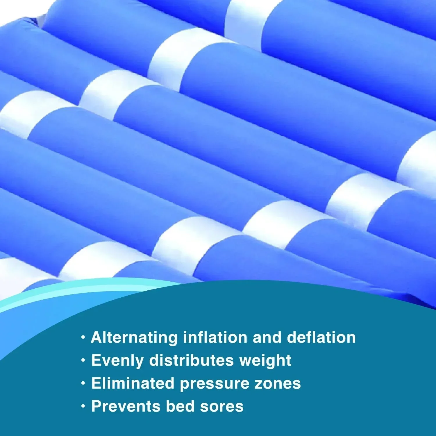MedVance Alternating Air Pressure Mattress Pad With Ultra Quiet Pump - Image 3
