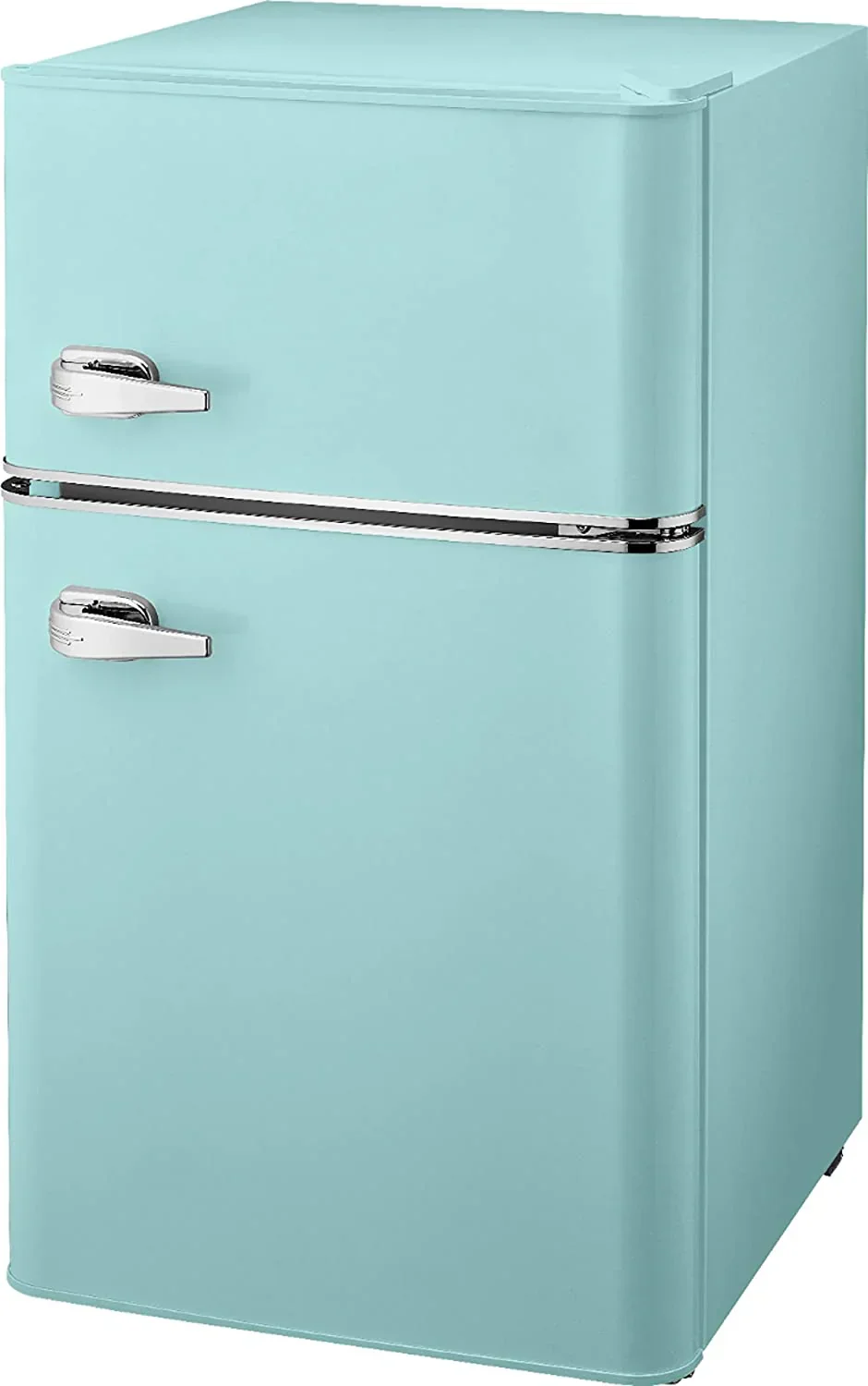 IRMF Retro Mini Fridge With Top Freezer, 3.1 Cu. Ft., Cool Mint - Insignia - Image 3