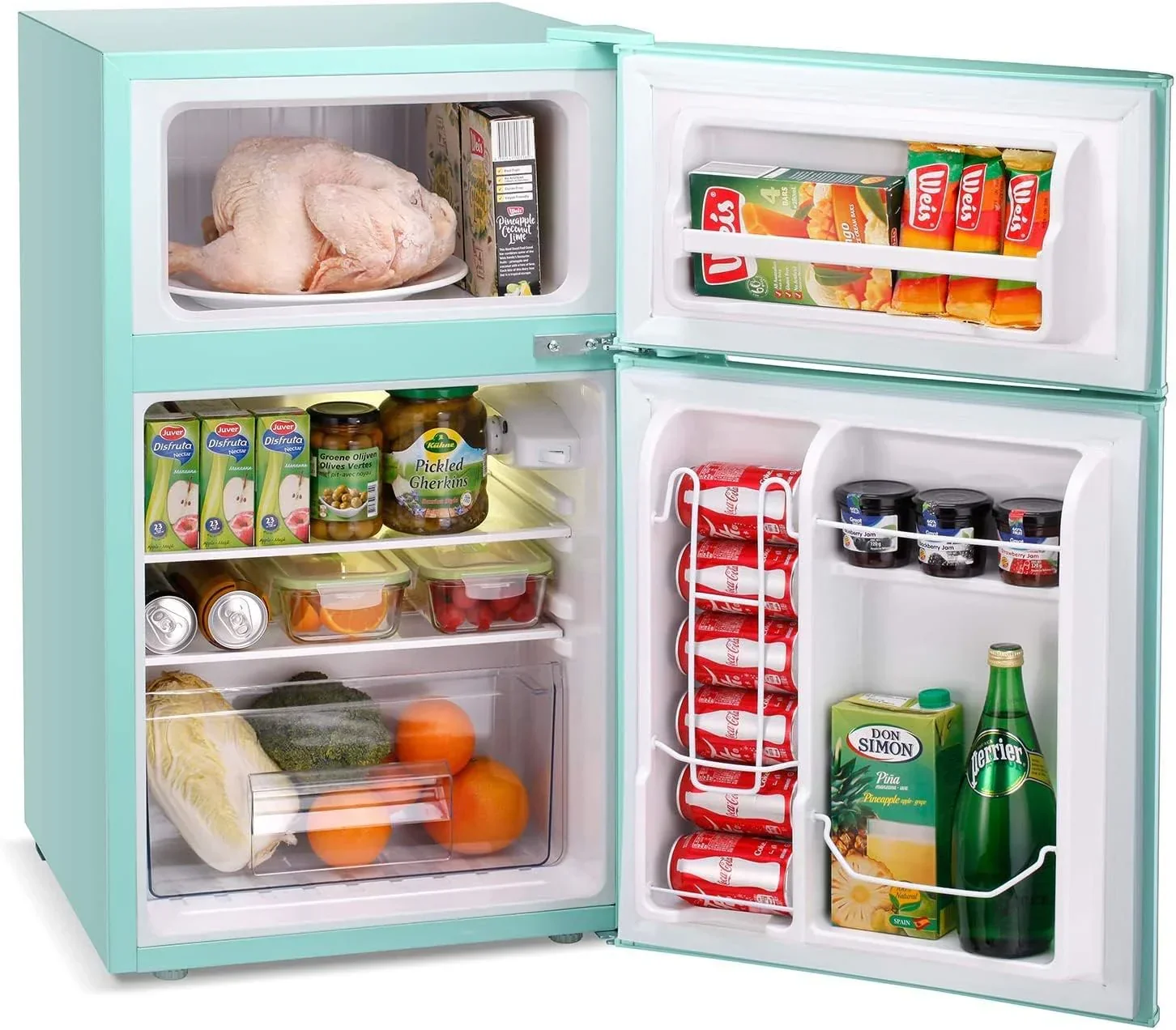 Antarctic Star Compact Mini Refrigerator 3.2 cu ft, Green - F90GR - Image 26
