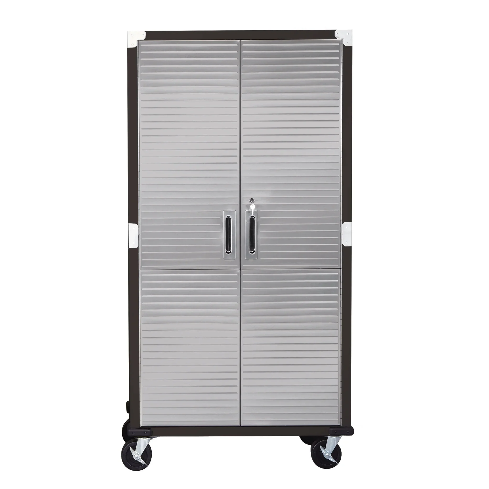 Seville Classics UltraHD Rolling Storage Cabinet, Granite, 36in W x 18in D x 72in H - Image 35