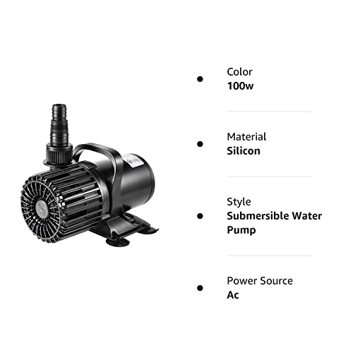 VIVOSUN Submersible Water Pump 1600 GPH 100W - Pond And Aquarium - Image 2