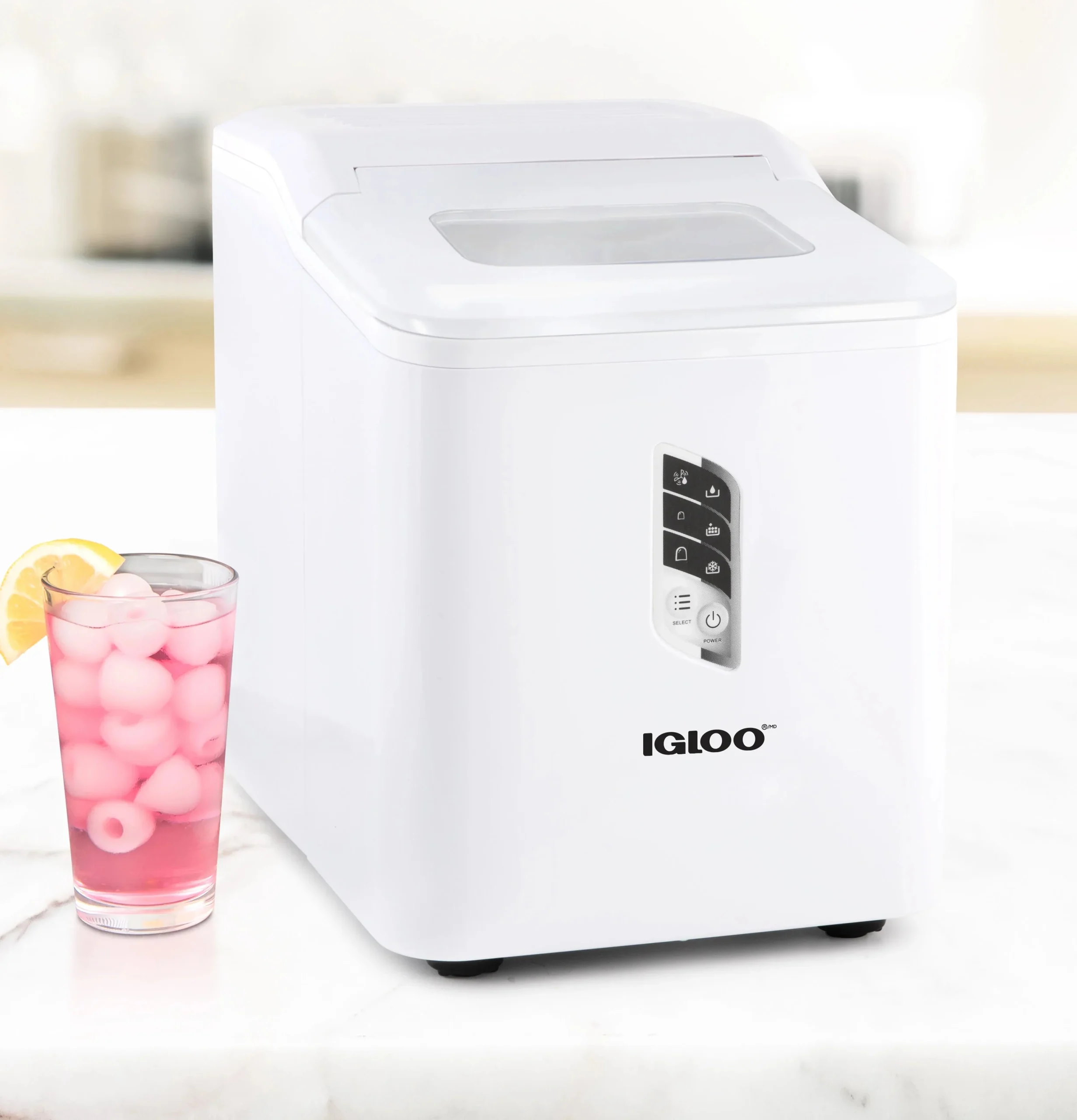 Igloo Self-Cleaning Countertop Ice Maker, 1.5 qt, 26 lbs/24 Hours, Aqua - Image 20