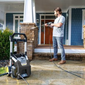 Karcher Electric Pressure Washer, 1700 PSI, 1.2 Max. GPM, 3 Spray Nozzles - K1700